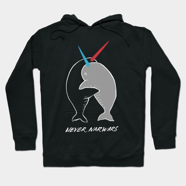 Never Narwar Hoodie by Chewbarber